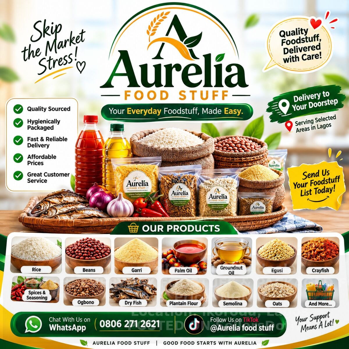 EVERYDAY FOOSTUFF & PACKAGED FOODSTUFF image - ₦0 in Lagos | SellersDotNG