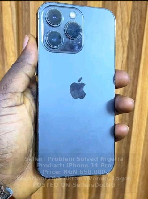 iPhone 14 Pro image - ₦650,000 in Lagos | SellersDotNG