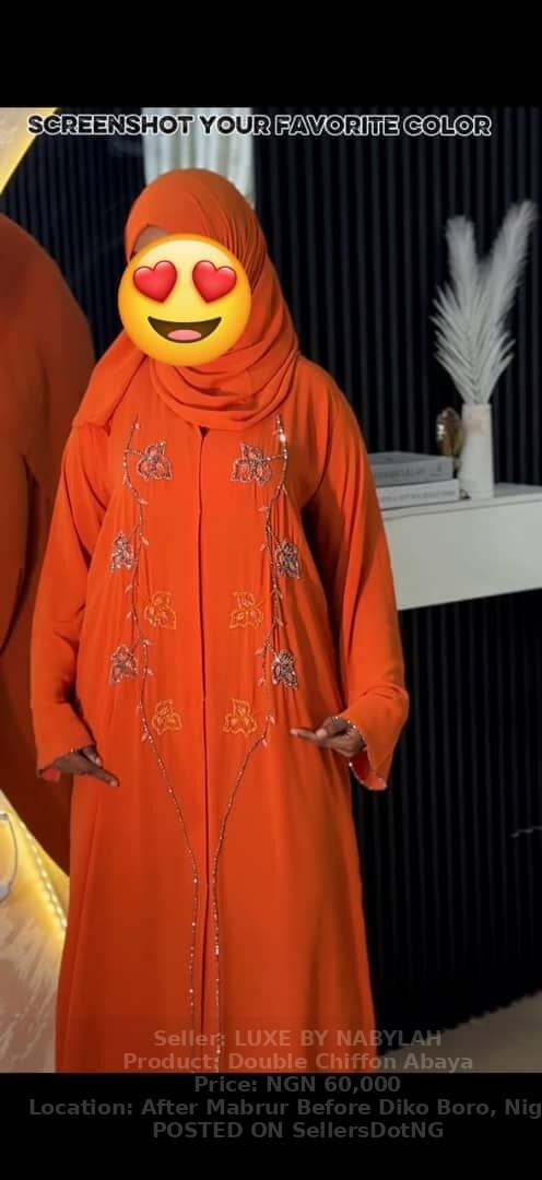 Double Chiffon Abaya image - ₦60,000 in Niger | SellersDotNG