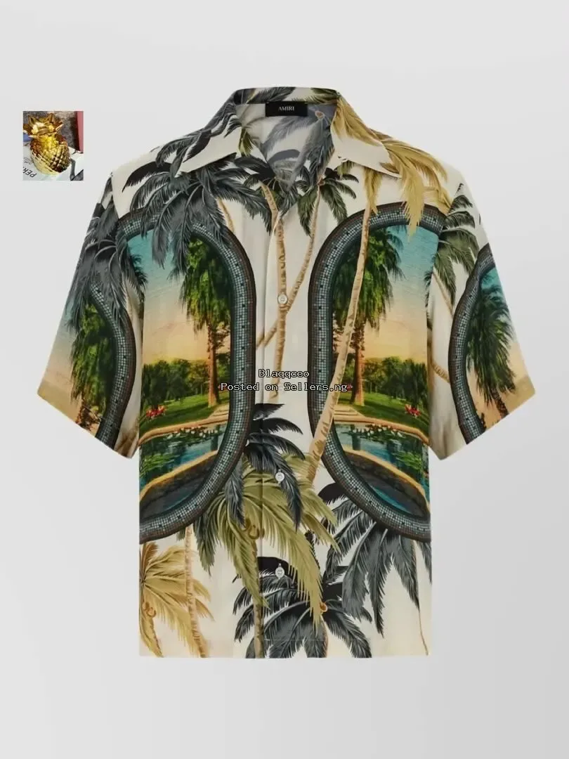 Amiri Paradise Bowling silk shirt - ₦85,000 in Lagos | SellersDotNG