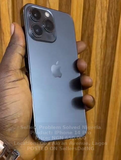 iPhone 14 Pro image - ₦650,000 in Lagos | SellersDotNG